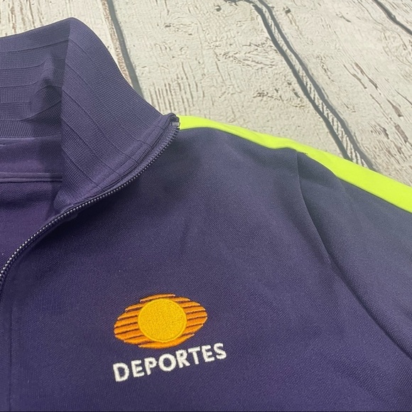 Desportes Blue Nike Zip Up Running Soccer Track Jacket - Picture 8 of 8